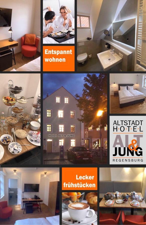 Altstadthotel Alt & Jung ريغنسبورغ المظهر الخارجي الصورة